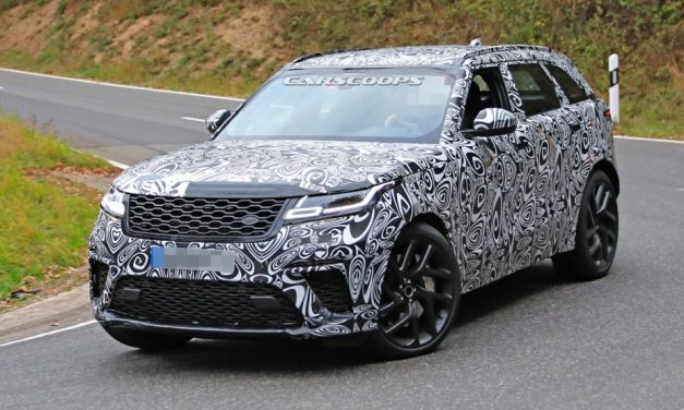 Range Rover Velar Generasi Berikutnya Terekam Video Spy Shot