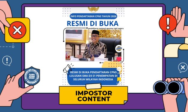 Hoaks Pendaftaran CPNS 2026 Terbaru, Ini Faktanya