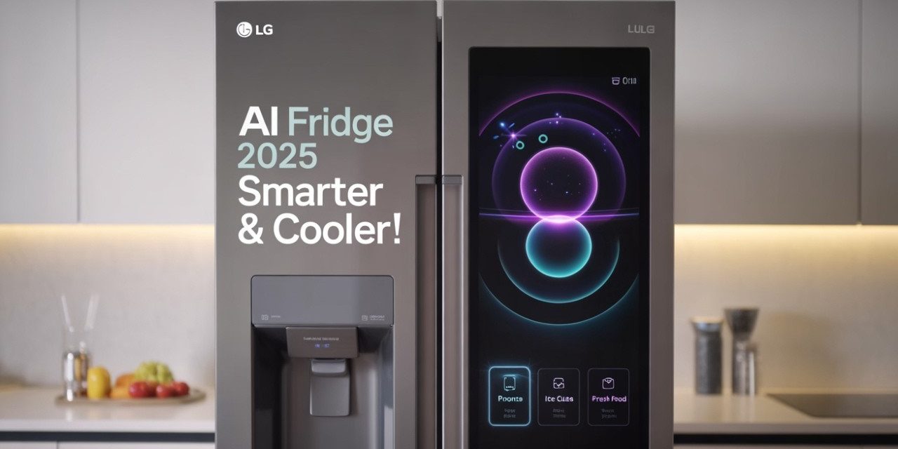 LG ThinQ AI: Kulkas Pintar Pantau Stok Makanan Via WhatsApp