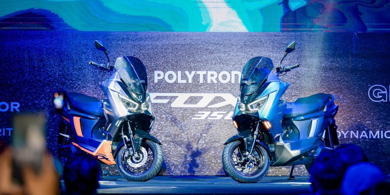 Polytron Fox 350 Raih Predikat The Best Medium Electric Skutik