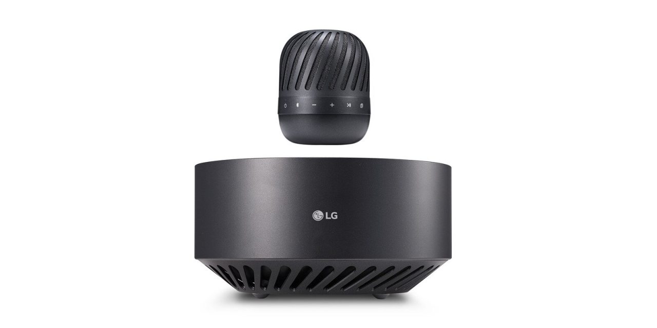 LG Kenalkan Speaker Melayang Magnetik Bisa Isi Daya Nirkabel