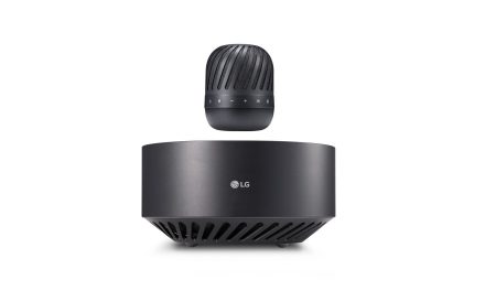 LG Kenalkan Speaker Melayang Magnetik Bisa Isi Daya Nirkabel
