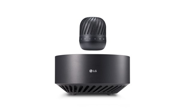 LG Kenalkan Speaker Melayang Magnetik Bisa Isi Daya Nirkabel