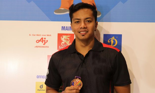 I Gede Siman Sudartawa Melesat Lebih Cepat Di Lintasan 50m