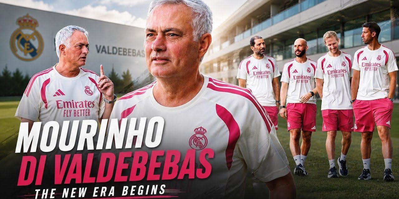 Jose Mourinho Pimpin Latihan Perdana Real Madrid Di Valdebebas