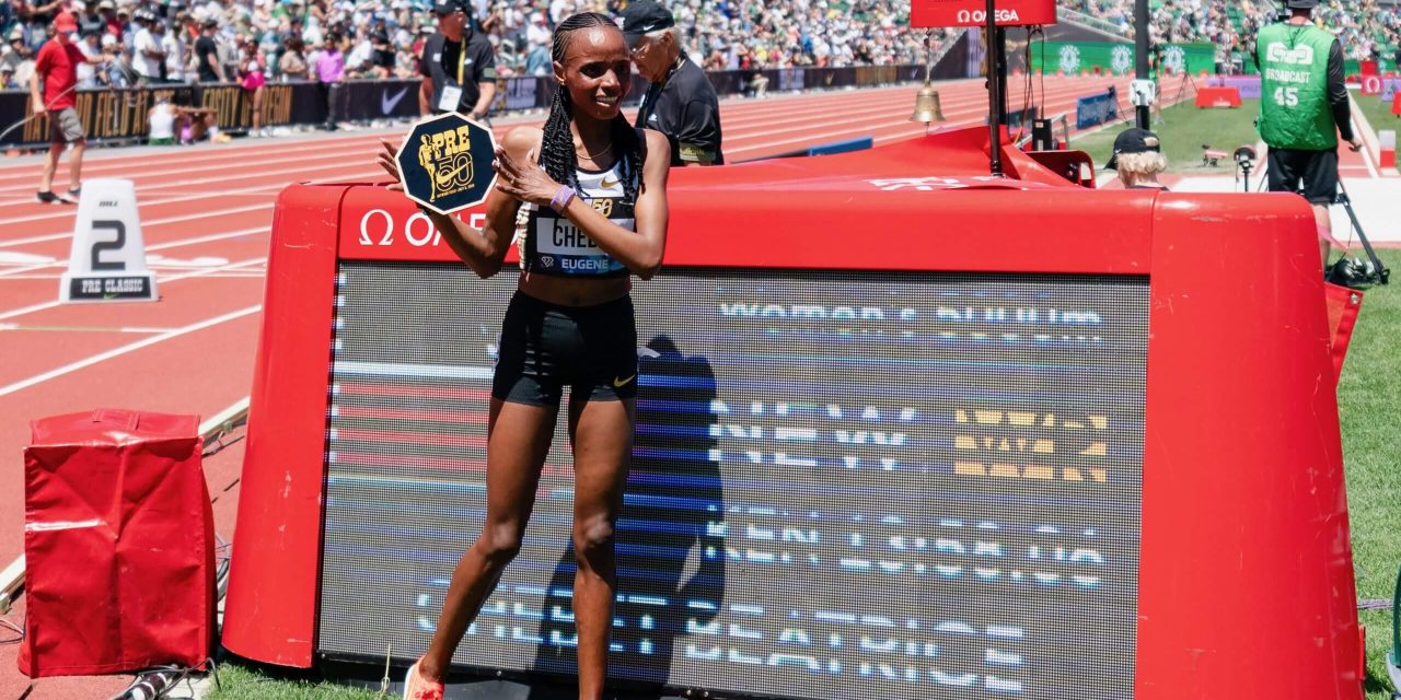 Faith Kipyegon Tembus Catatan Waktu Fantastis 1500 Meter Putri