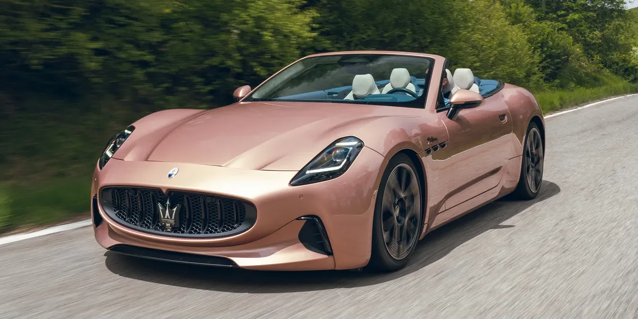 Maserati GranCabrio Folgore Hadirkan Sistem Baterai 800V