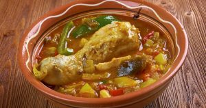 Moamba De Galinha Angola Ayam Berbumbu Cabai Malagueta
