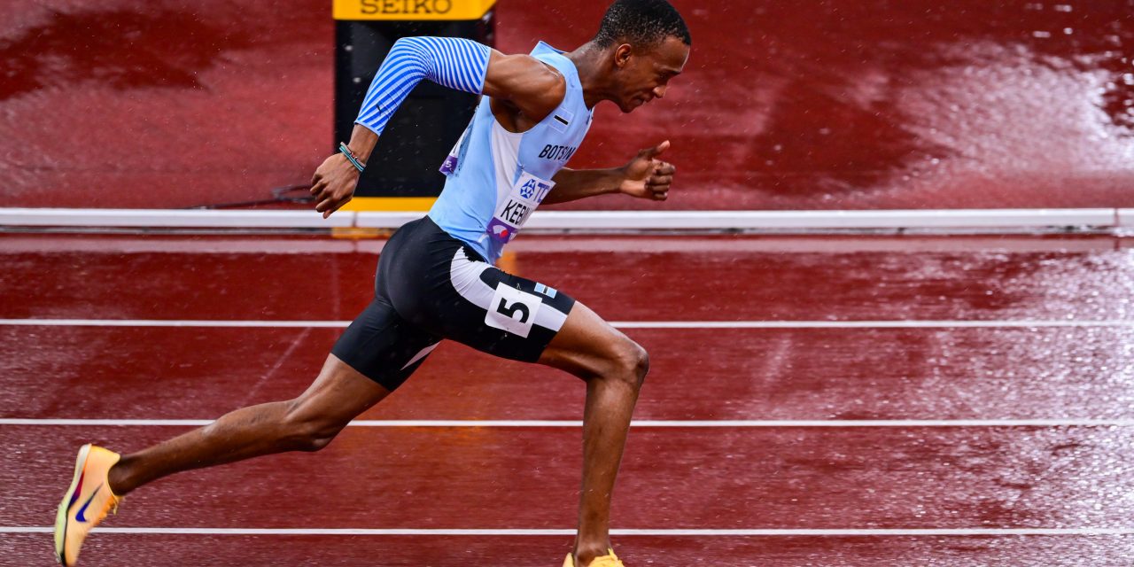 Collen Kebinatshipi Melesat Puncaki Podium Lari 400m