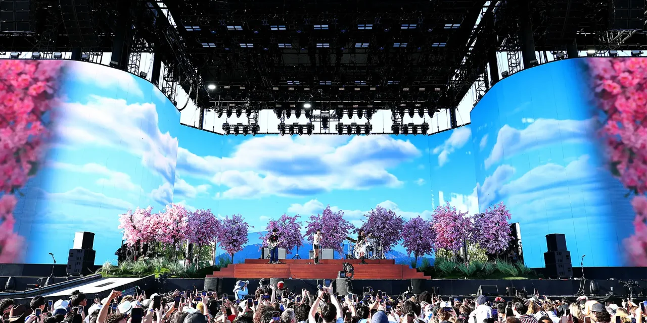 Coachella Hadirkan Panggung Imersif Berteknologi Canggih