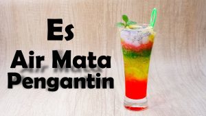 Es Air Mata Pengantin Khas Riau: Minuman Berisi Agar-Agar