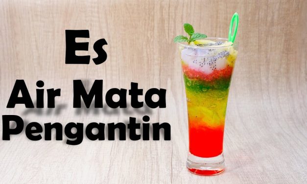 Es Air Mata Pengantin Khas Riau: Minuman Berisi Agar-Agar