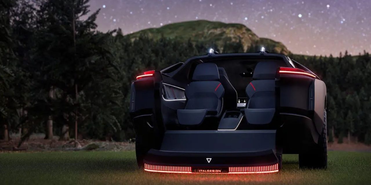Italdesign Quintessenza Concept: Crossover Ber-Arsitektur 800V