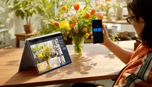 Samsung Galaxy Book4 Pro 360 Bawa Layar Sentuh AMOLED 2X